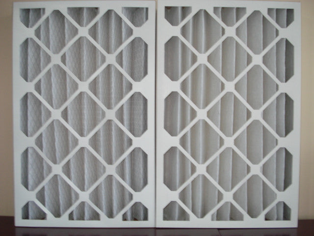 18x24x4 MERV 8 Pleated Air Filters - 4 Pack | High Efficiency Furnace & AC Filters for Home, Office & Commercial Use