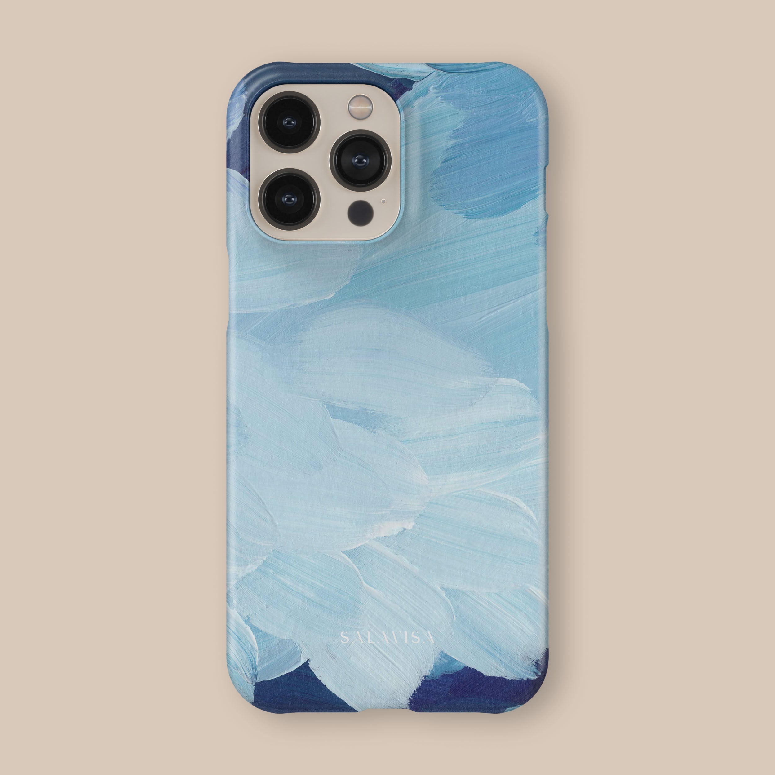 Ocean Blue Paint Phone Case - Protective & Stylish Cover for iPhone & Samsung - Perfect for Everyday Use, Travel & Outdoor Activities