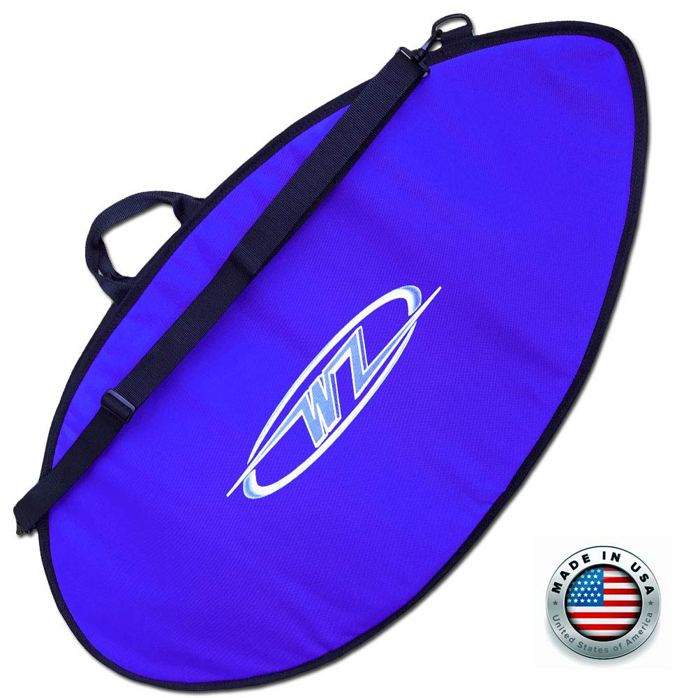 Premium Skimboard Bag for Day Trips & Travel - Durable Blue Carry Case - USA Made - 4 Size Options - Perfect for Beach, Surfing & Water Sports Enthusiasts