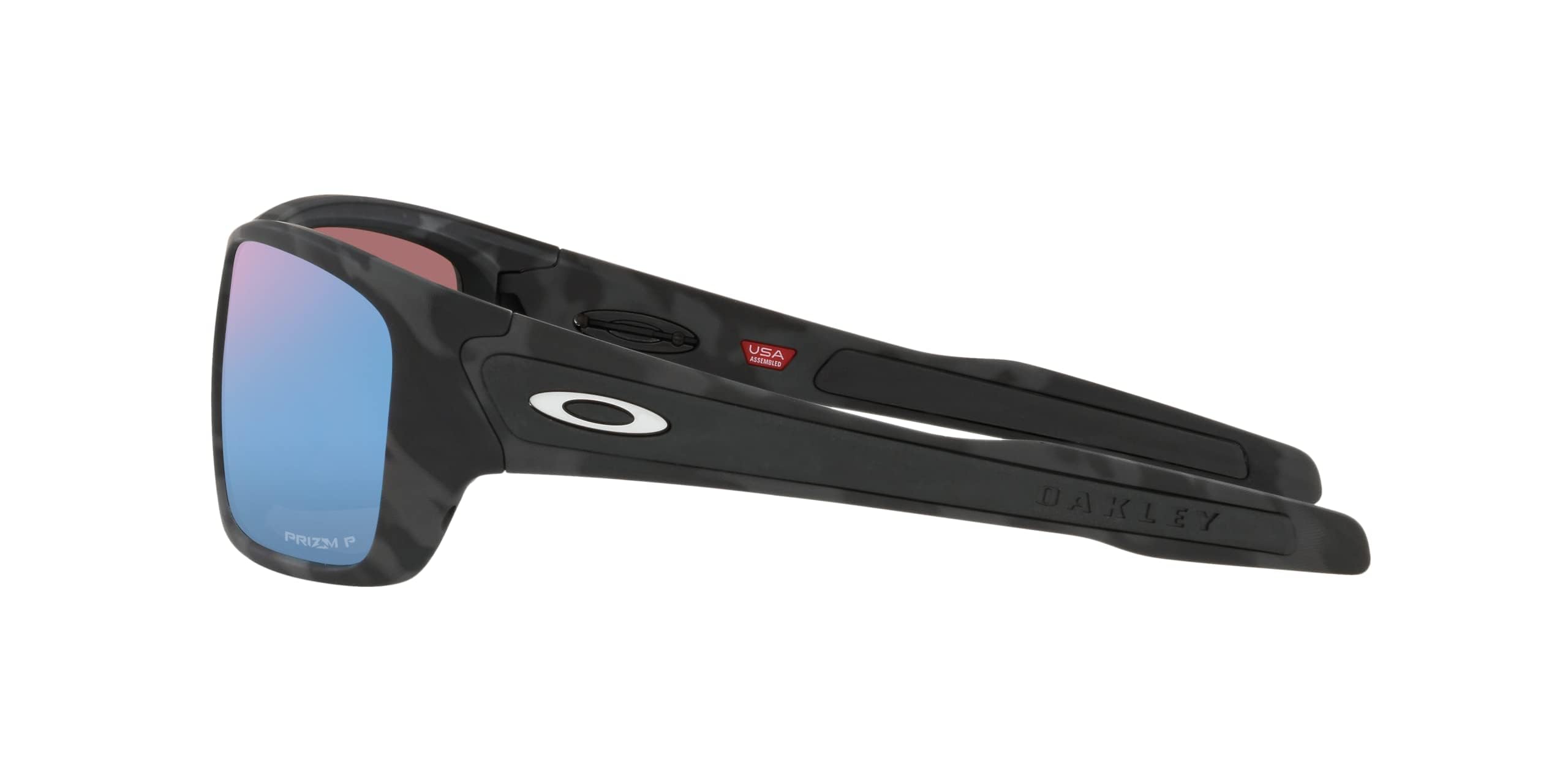 Oakley Men's Oo9263 Turbine Rectangular Polarized Sunglasses - UV Protection, Lightweight Frame for Running, Driving & Outdoor Sports