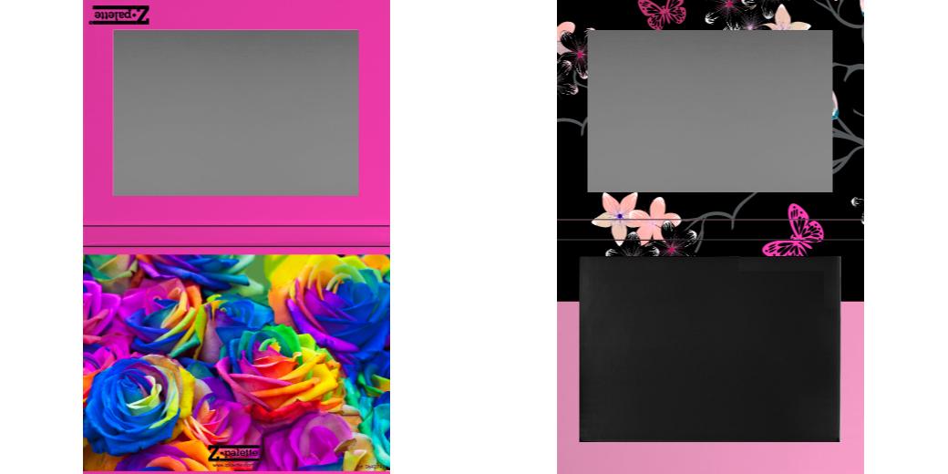 Custom Extra Large Z Palette - Magnetic Makeup Palette for Eyeshadows & Blush - Perfect for Professional Makeup Artists & Travel