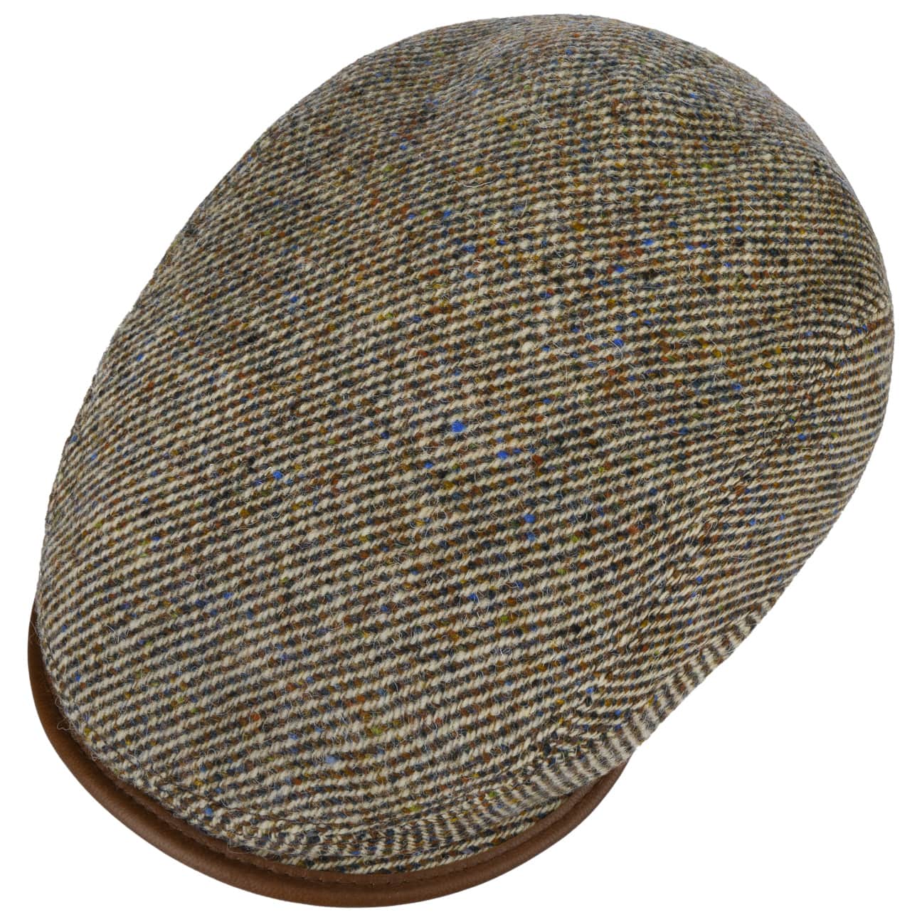 Stetson Dennaco Wool Driver Flat Cap for Men - Classic Winter Hat for Outdoor Activities, Driving, and Casual Wear