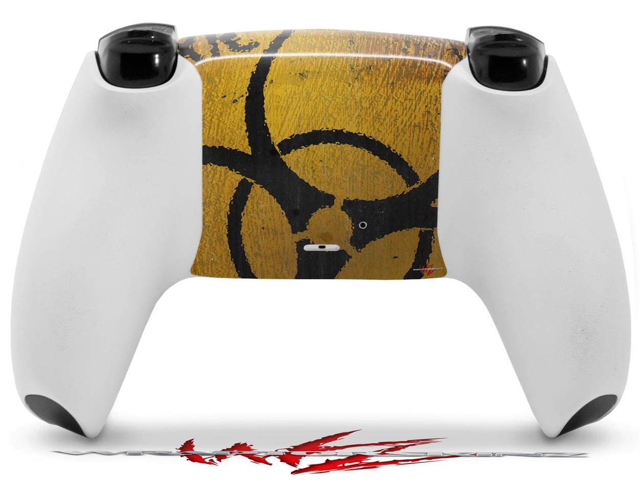 PS5 DualSense Controller Skin Wrap - Toxic Decay Design for Gaming Protection