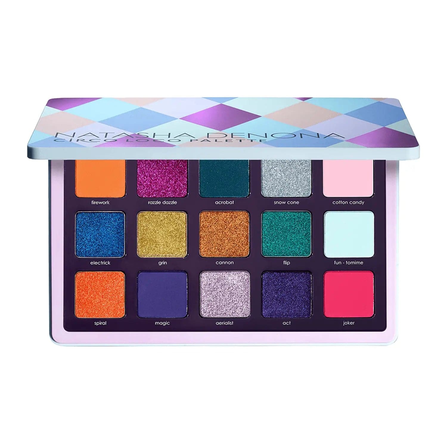 Circoloco Eyeshadow Palette - 18 Highly Pigmented Matte & Shimmer Shades for Professional Makeup | Perfect for Daytime & Nighttime Looks