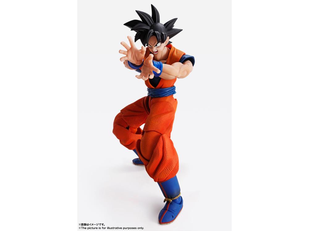 Bandai Imagination Works Dragon Ball Z Goku Action Figure - Collectible Anime Toy for Fans | Perfect for Display, Gifts & Anime Collections
