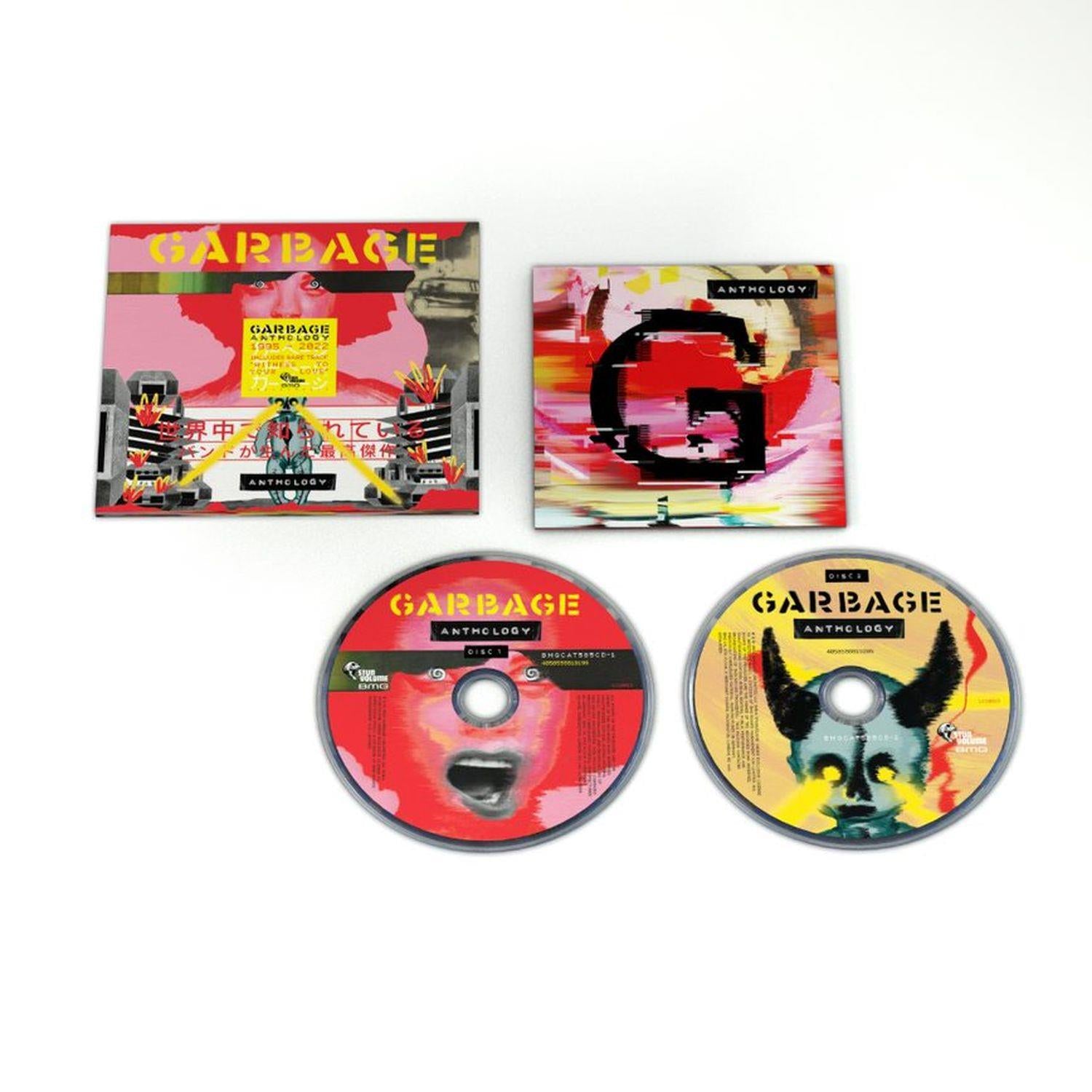 CD Garbage Anthology 2-CD Set - Greatest Hits Collection by Garbage Band - Perfect for Home, Car & Party Music Playback