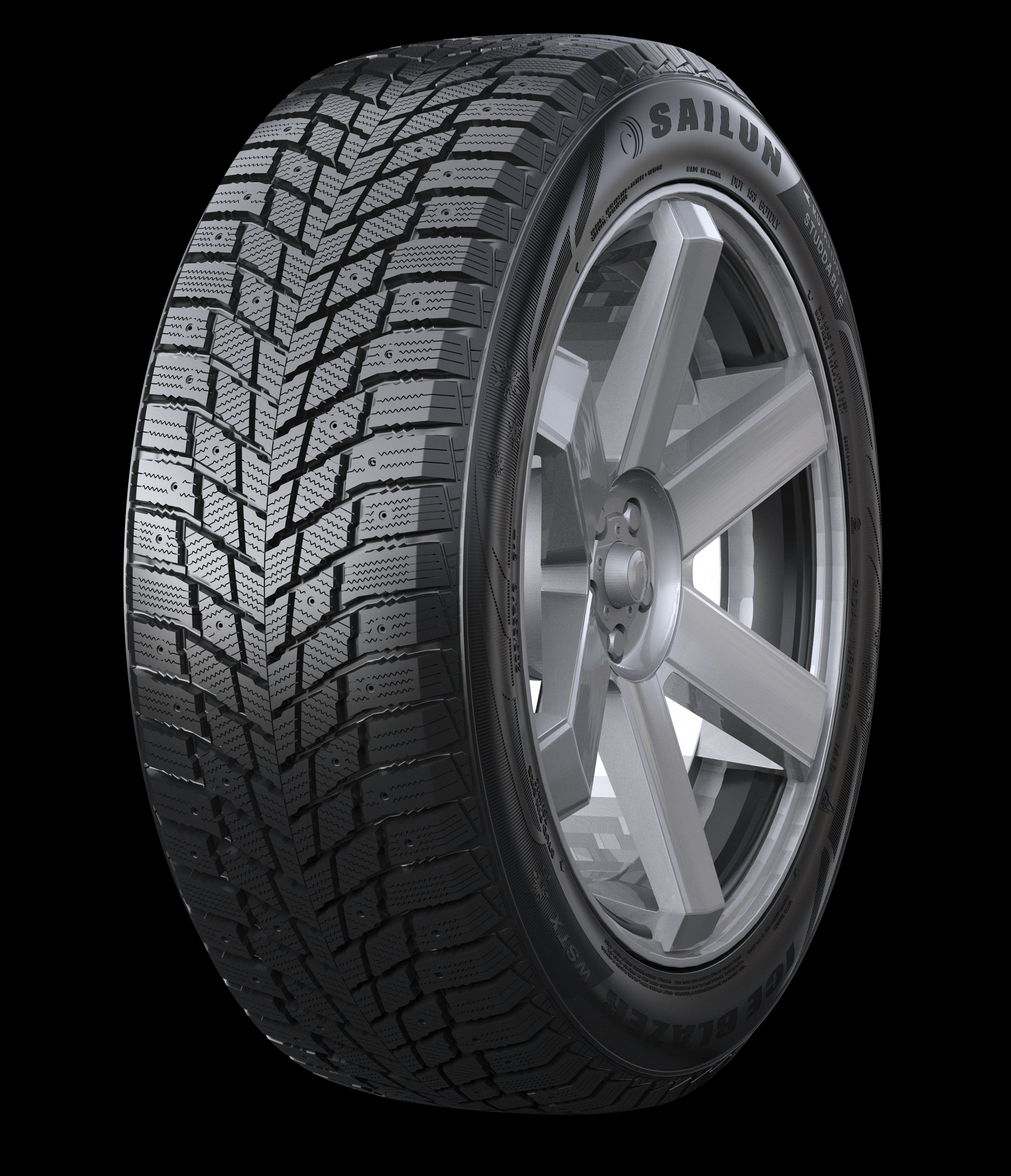 Sailun Ice Blazer WSTX 82T 175/65R14 Winter Tires - All-Season Snow Traction for Cars, SUVs & Light Trucks - Perfect for Icy Roads & Harsh Winter Conditions