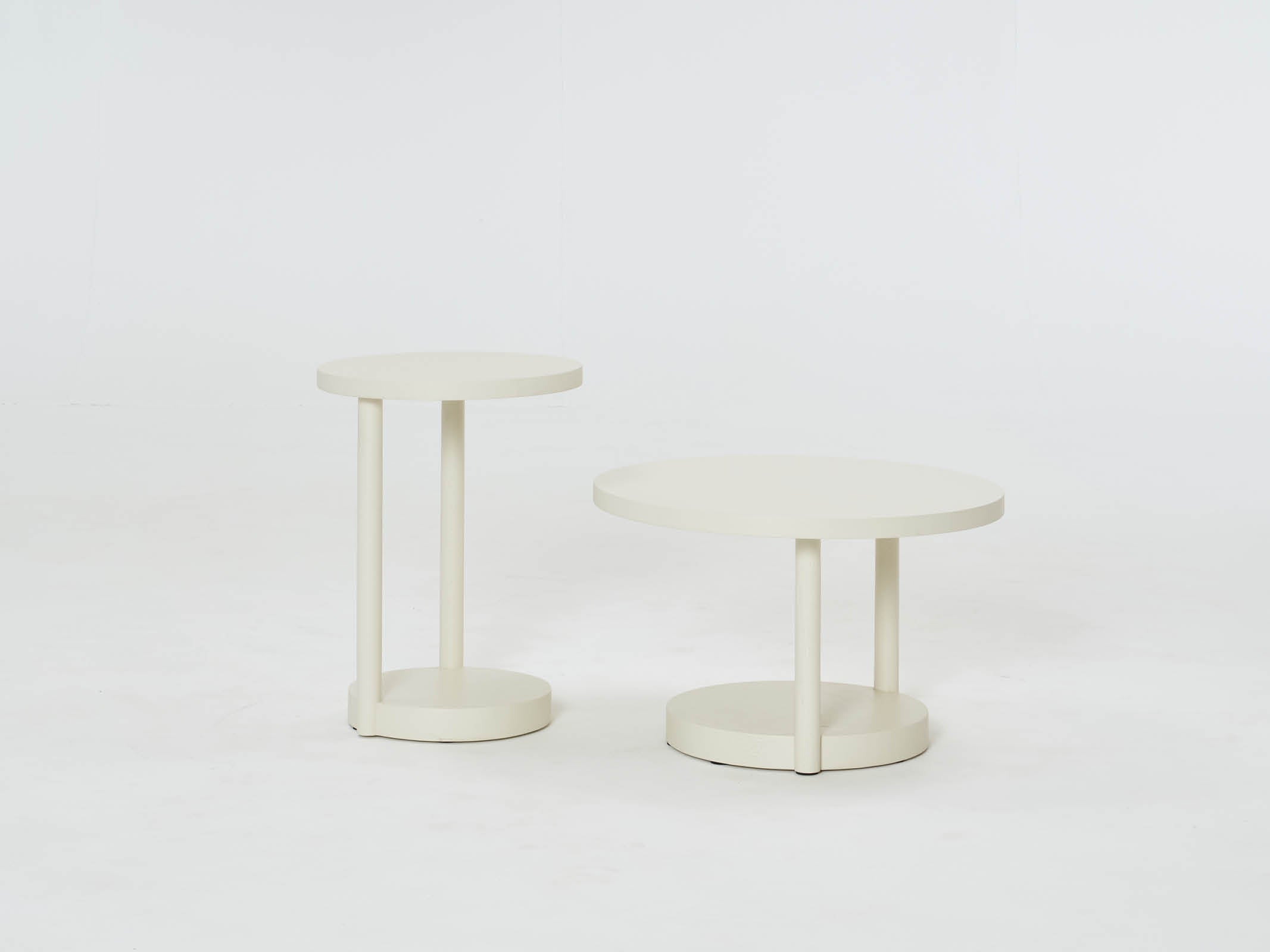 Modern Layer Side Table - Minimalist End Table for Living Room, Bedroom & Office - Small Accent Table with Sleek Design for Home Decor