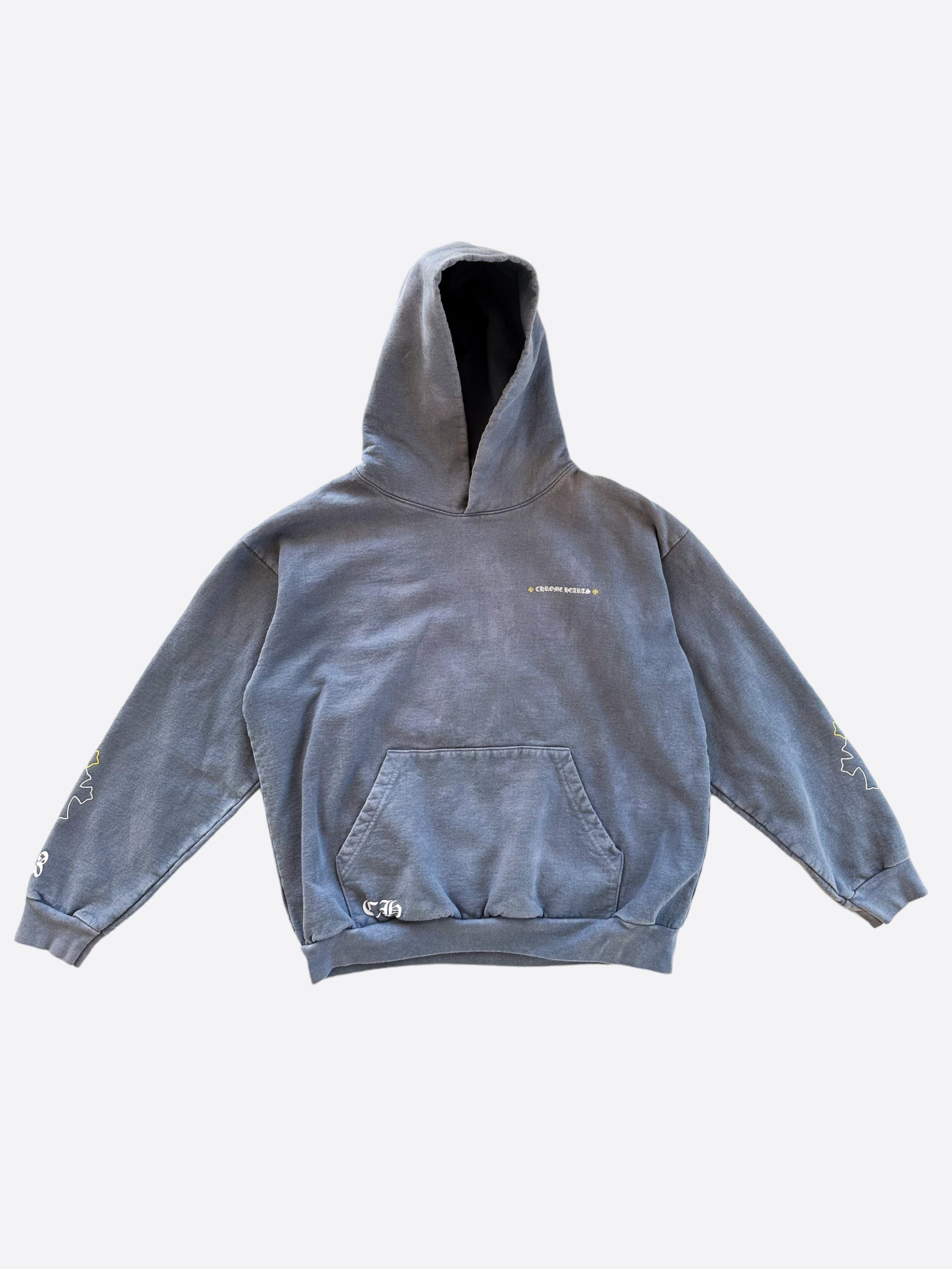 Chrome Hearts Drake Certified Chrome Blue Cross Hoodie - Stylish Streetwear for Men & Women | Perfect for Casual Wear, Outfits, and Urban Fashion