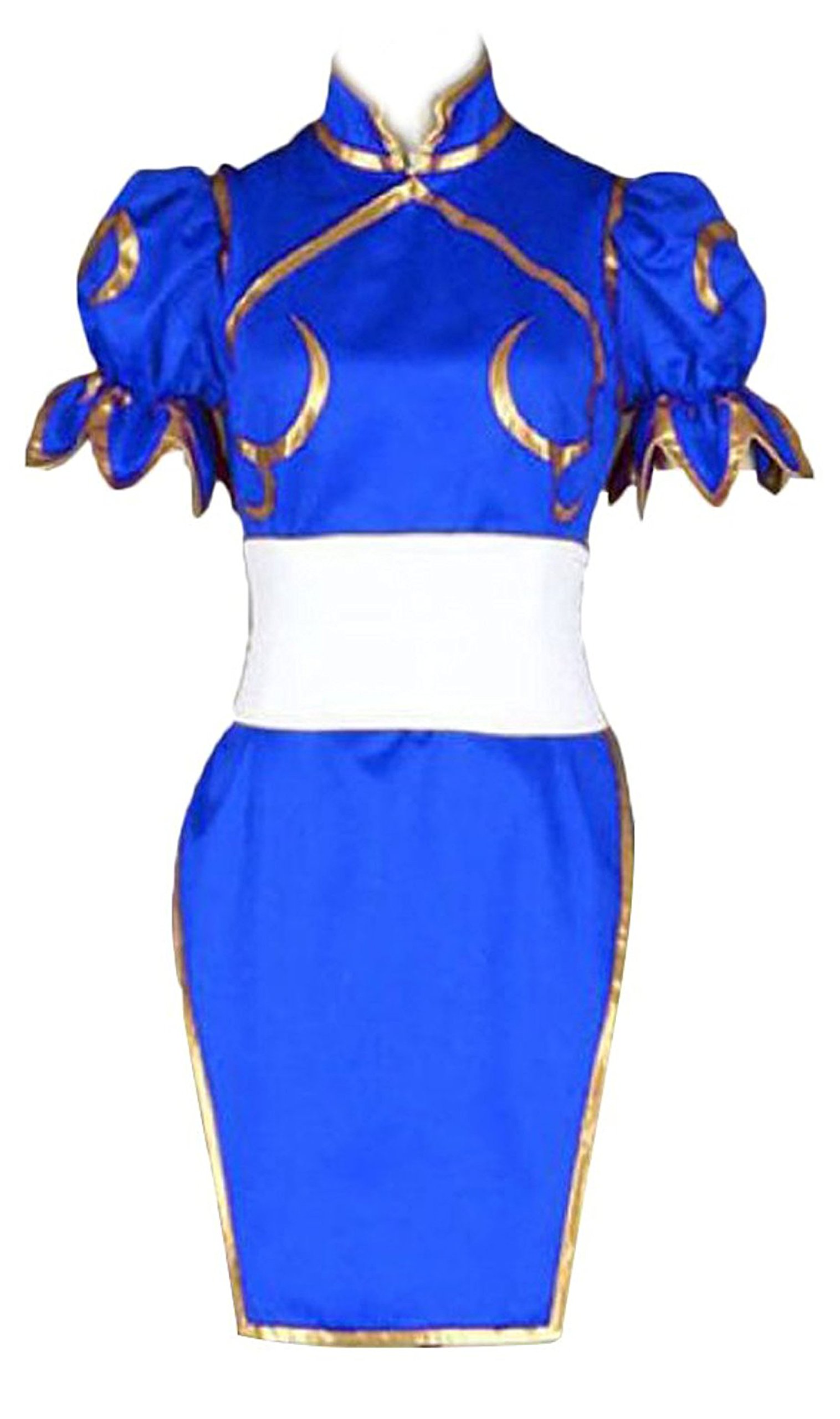 Elegant Women's Cheongsam Cosplay Costume - Superior Combat Dress with Hair Accessories | Perfect for Halloween, Cosplay Events & Themed Parties