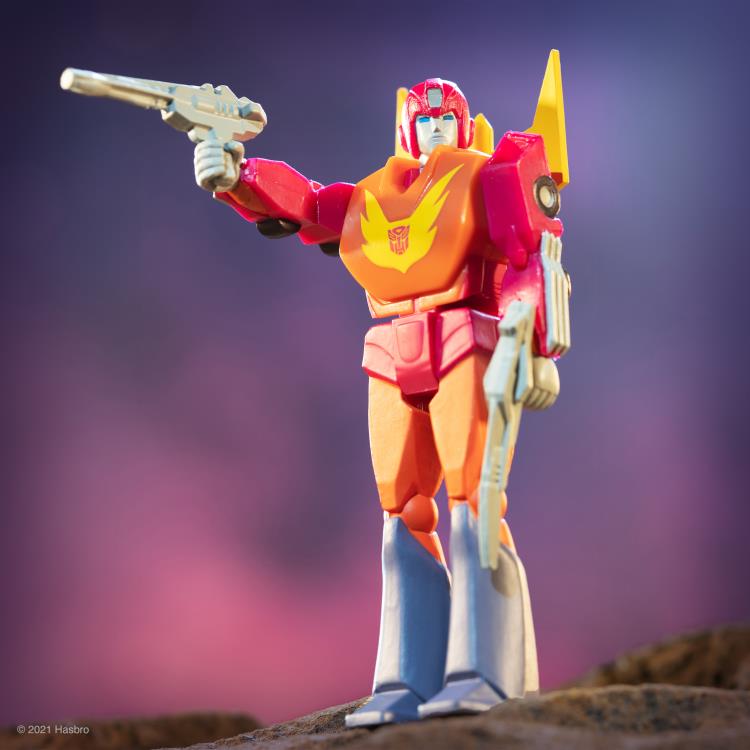Transformers ReAction Hot Rod Action Figure - Collectible Toy for Fans & Gifts - Perfect for Display, Play, and Movie-Themed Parties