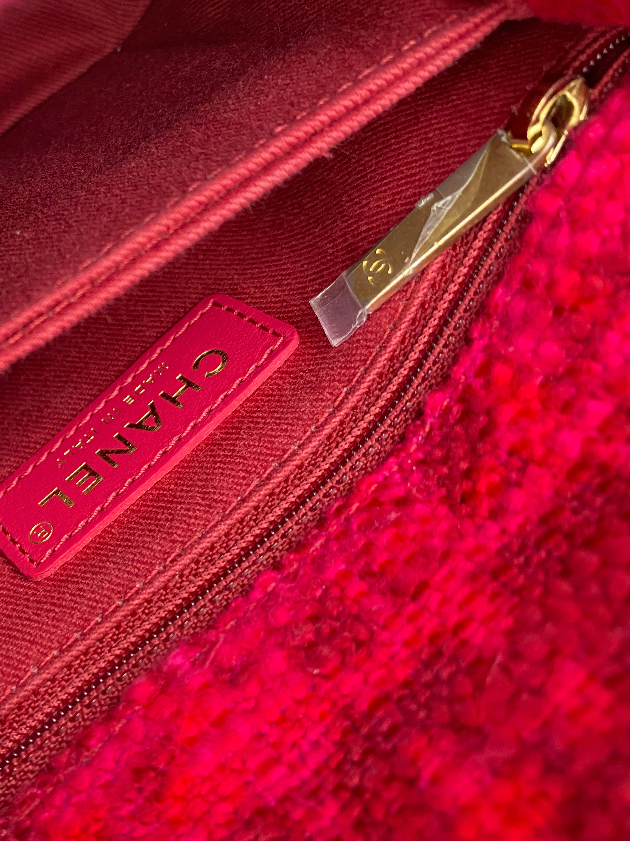 Chanel Small Pink Tweed Coco Handle Bag - Luxury Designer Handbag for Women | Perfect for Parties, Weddings & Everyday Elegance