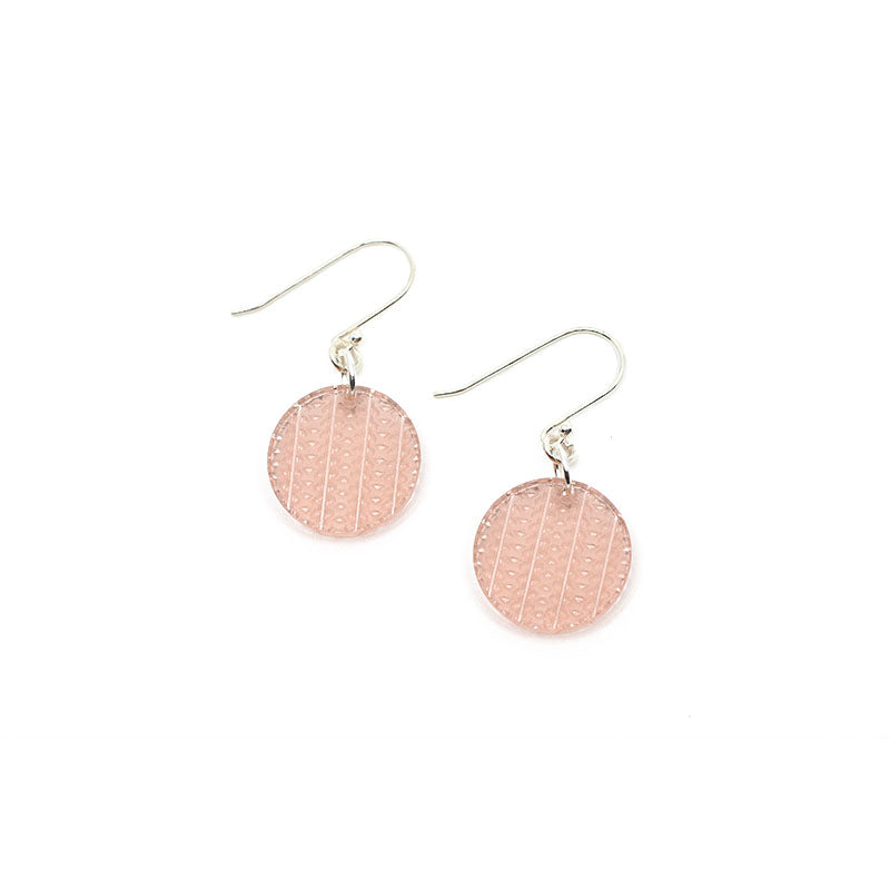 Rose Gold Interwoven Drop Earrings by Anna Leyland | Elegant Jewelry for Weddings, Parties & Special Occasions