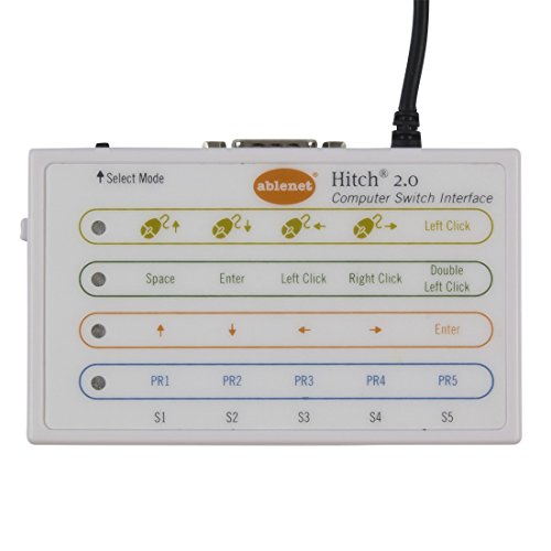 Ablenet Hitch 2.0 Computer Switch Interface - Assistive Technology Device for Special Needs (Model #10000021) | Ideal for Communication, Education & Accessibility Control