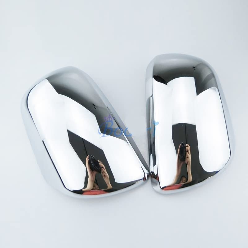 Chrome Door Mirror Cover Trim for Toyota Sienna 2011-2018 | Rearview Mirror Overlay Accessories | Car Styling & Exterior Upgrade | Perfect for Car Enthusiasts & Customization