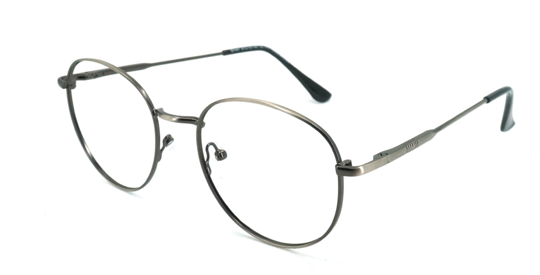 Stylish Metal Eyeglasses S7447 - Lightweight Durable Frame for Men & Women - Perfect for Reading, Working & Daily Wear