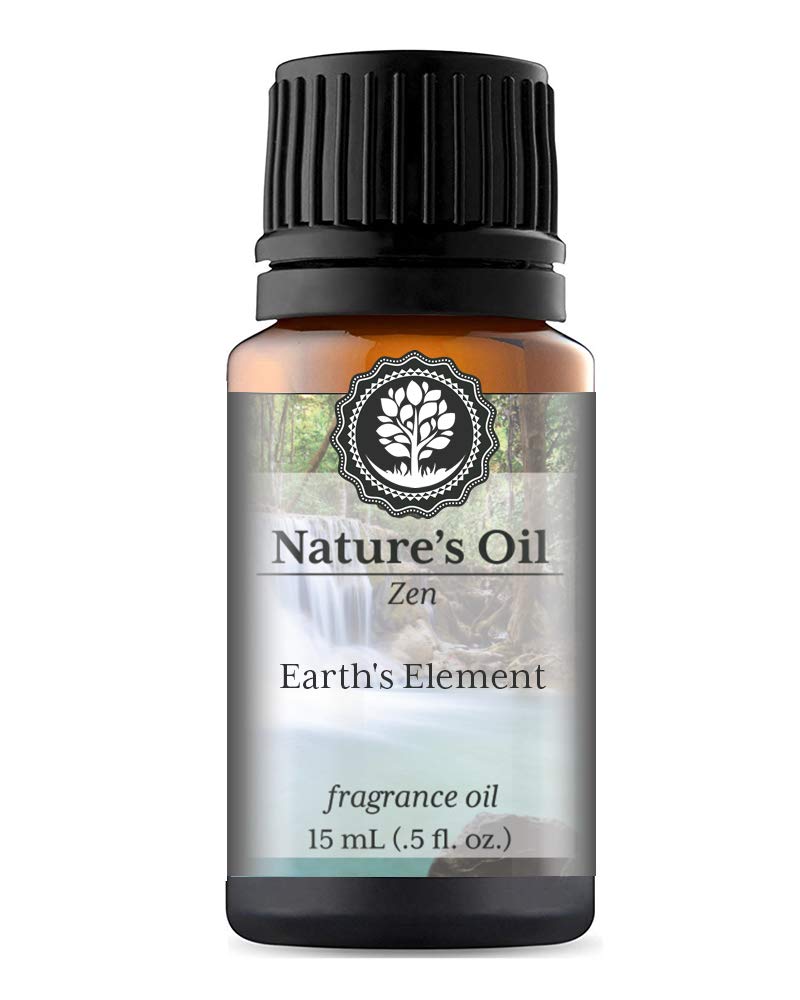 Earth's Element Fragrance Oil - 15ml Essential Oil for Aromatherapy Diffusers, Handmade Soap, Scented Candles, DIY Lotion, Home Fragrance, Linen Spray, Bath Bombs & Slime Making - Perfect for Relaxation, Spa Days & Crafting Projects