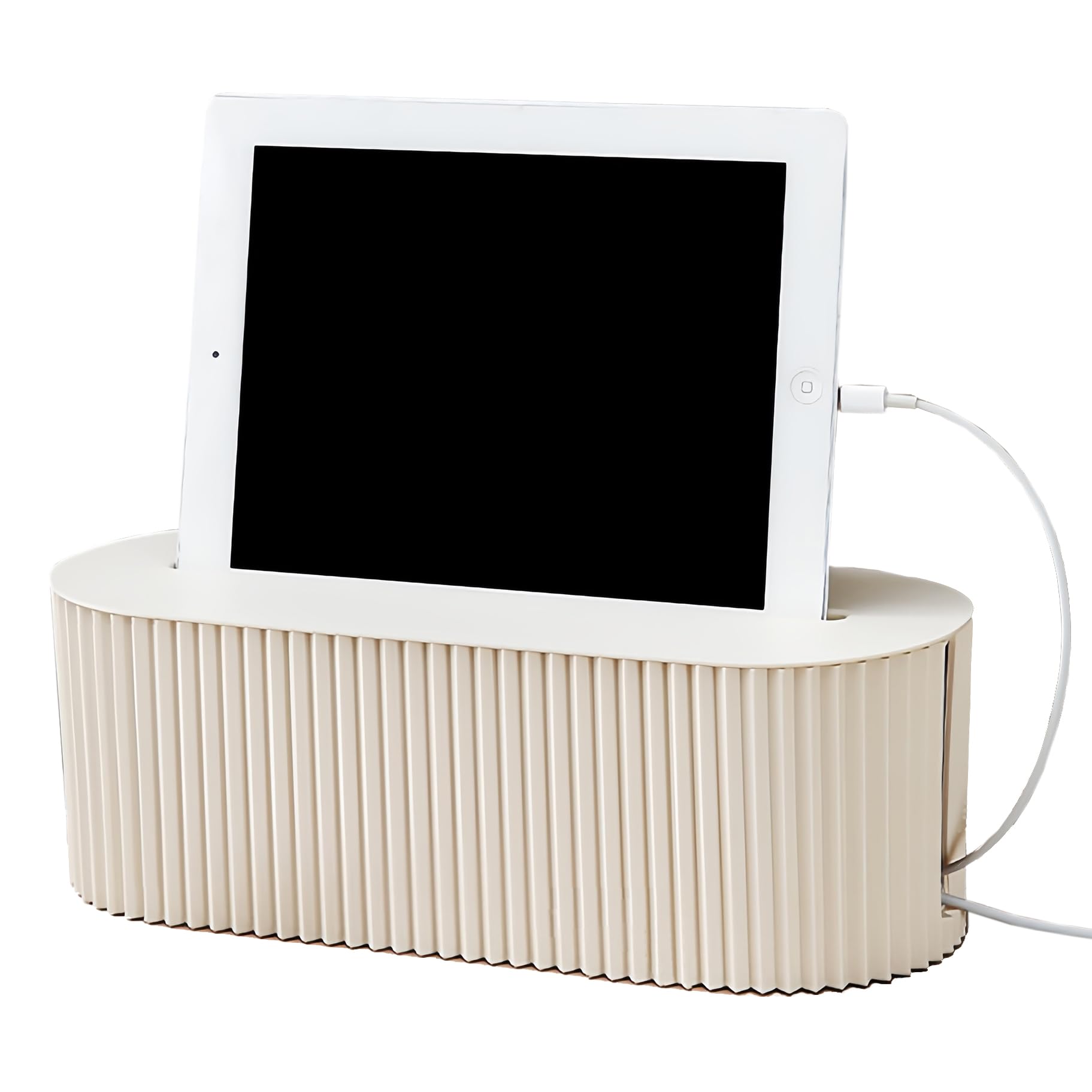 Cable Management Box - Cord Organizer for Power Strips, TV, Computer & Laptop Wires - Neat Home & Office Desk Storage Solution for Electronics Accessories