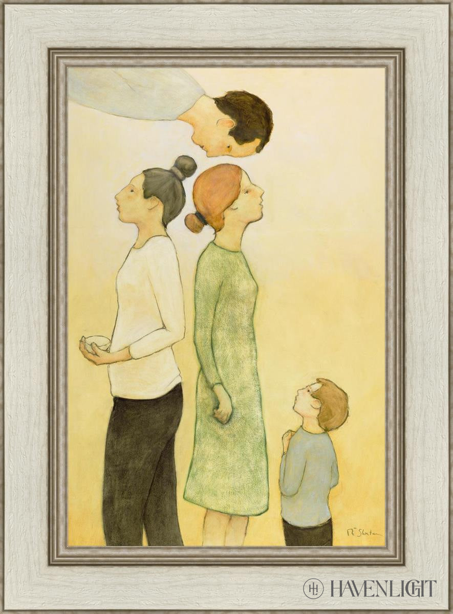 Duet Observed - Romantic Couple Painting by Rick Shorten | Perfect for Valentine's Day Gifts, Anniversary Presents & Home Decor