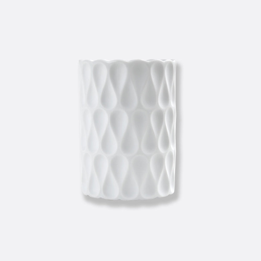 Bernardaud Légende Vase - Handcrafted Bisque Porcelain Vase for Luxury Home Decor & Wedding Centerpieces