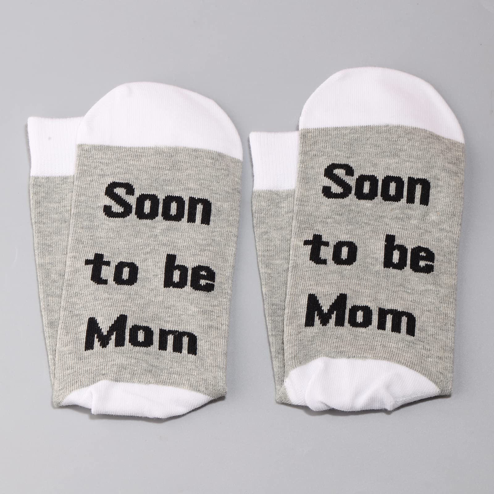 LEVLO New Mom & Dad Gift Set - 2022 Comfortable Socks for Expecting Parents - Perfect Pregnancy Announcement & Baby Shower Present - Ideal for First-Time Parents & Maternity Gifts