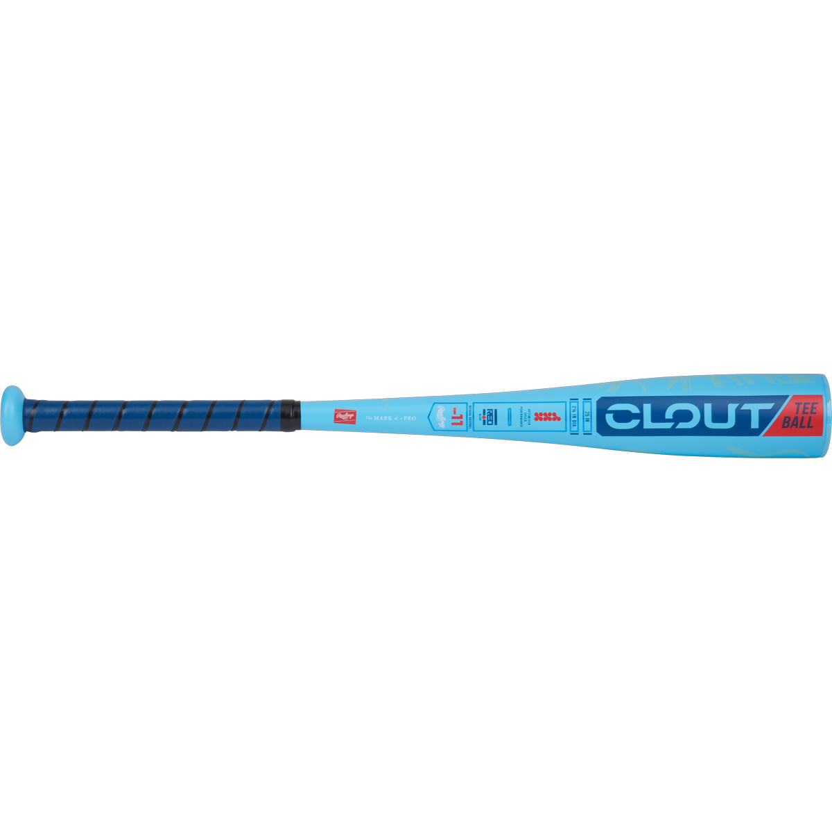 Clout 11 T-Ball Bat 2 5/8 Inch - Youth Baseball Bat for Kids & Beginners | Perfect for T-Ball Practice, Little League Games & Backyard Training
