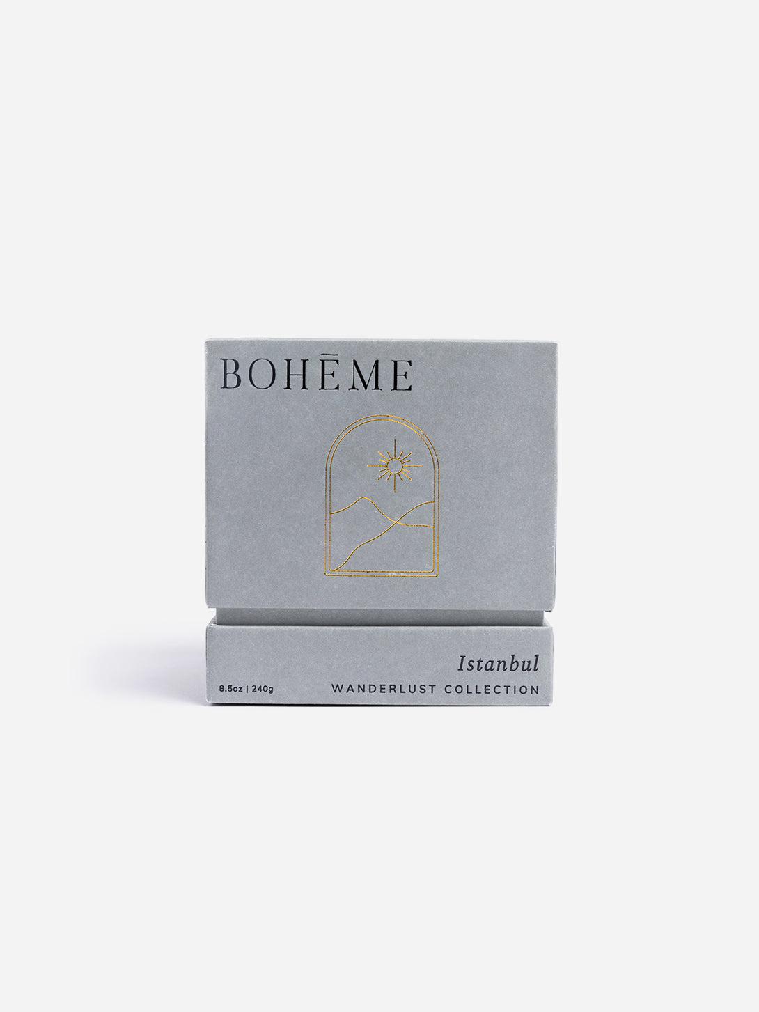 Boheme Wanderlust Scented Candle - Natural Soy Wax Aromatherapy Candle for Home, Yoga & Meditation - Perfect Gift for Relaxation & Stress Relief