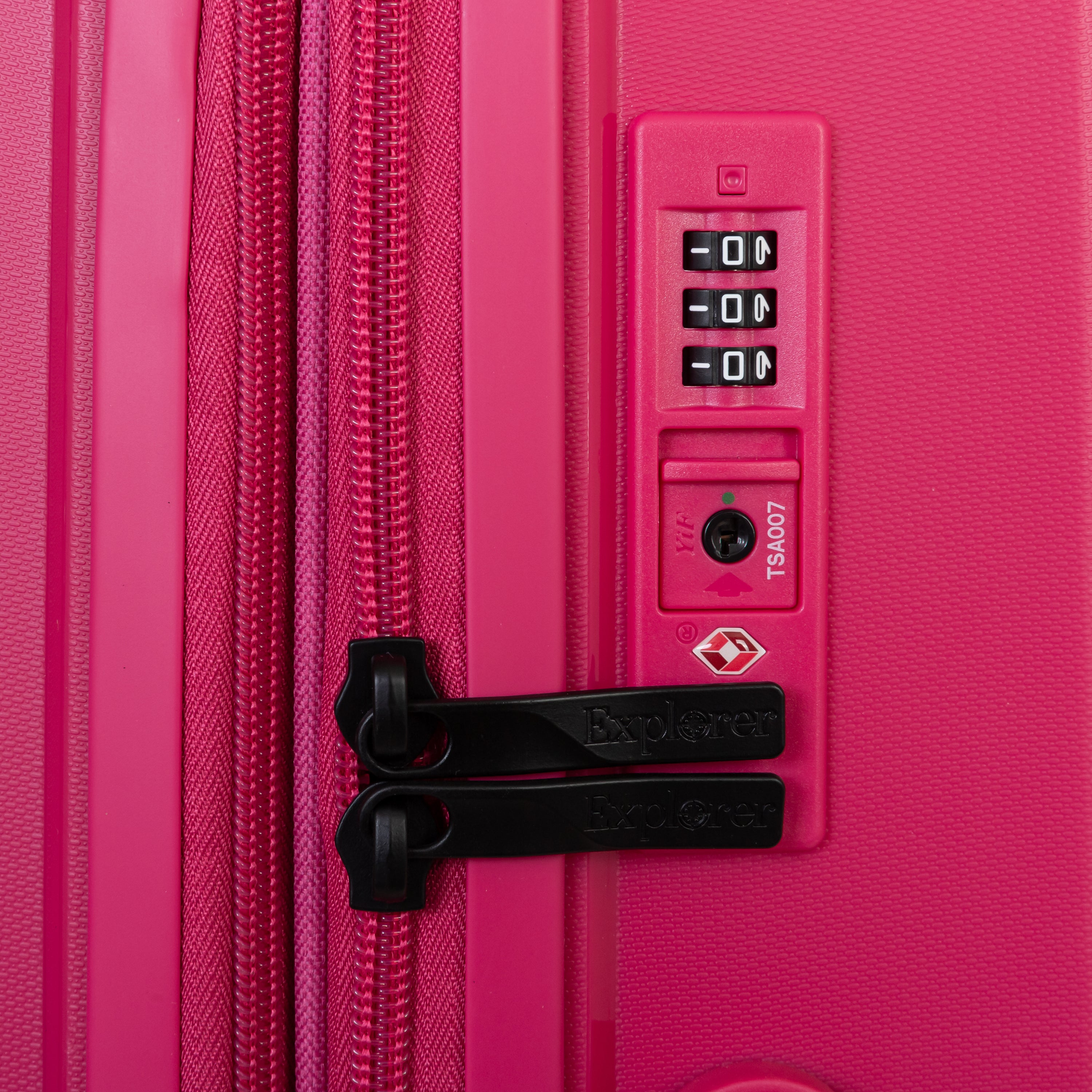 Explorer Breeze Anti-Theft Expandable Medium Carry-On Luggage - Perfect for Business Travel & Weekend Getaways