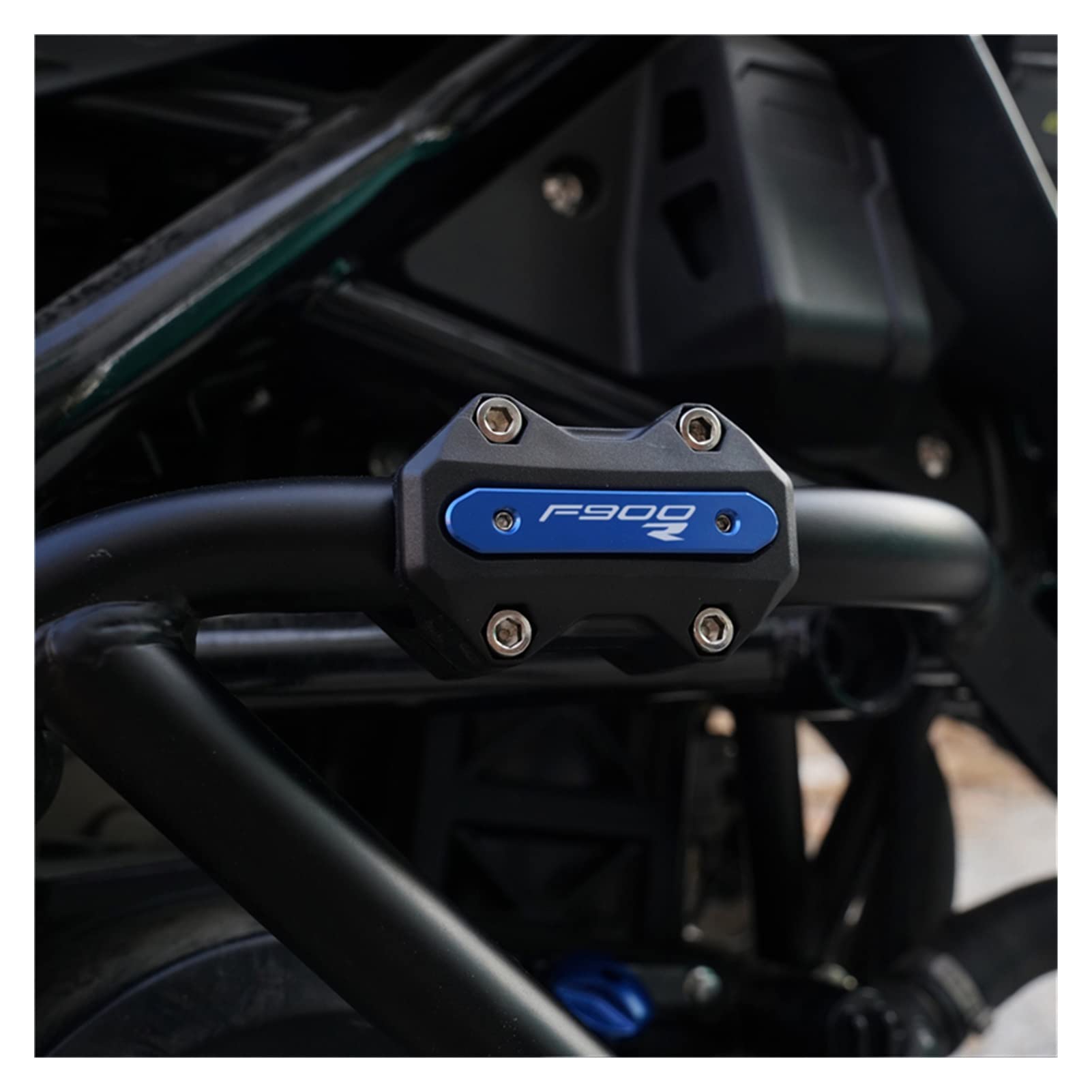 BMW F900R F900XR Motorcycle Engine Guard - Crash Protection Bumper & Decorative Frame Cover (2020-2021 Models) | Off-Road & Street Riding Safety Accessory