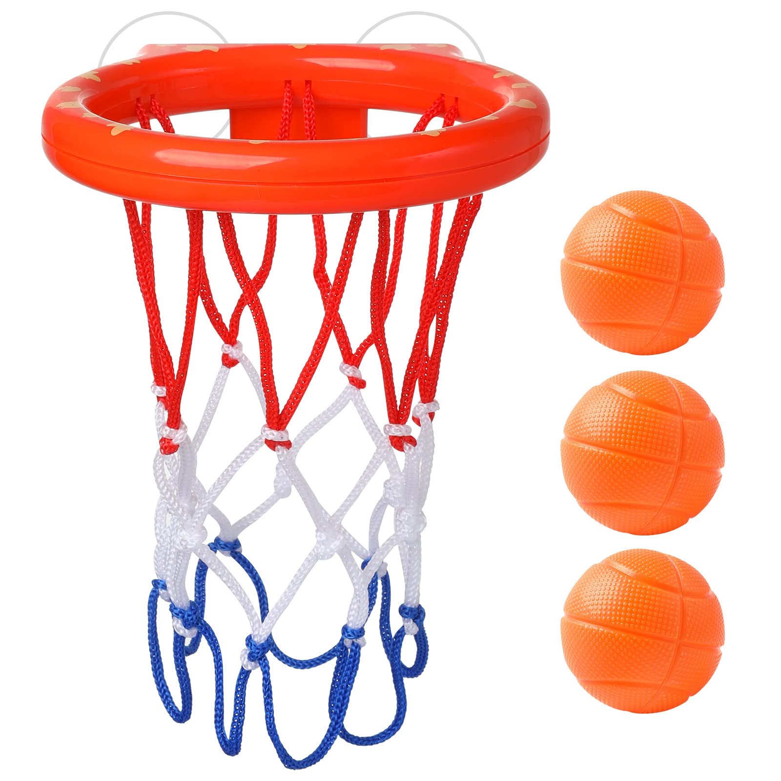 **Best Bath Toys for Kids Ages 3-8 - Fun Basketball Hoop Bath Set for Toddlers 3-7 - Perfect Gift for 3-6 Year Old Boys & Girls - Splash & Play in the Tub**