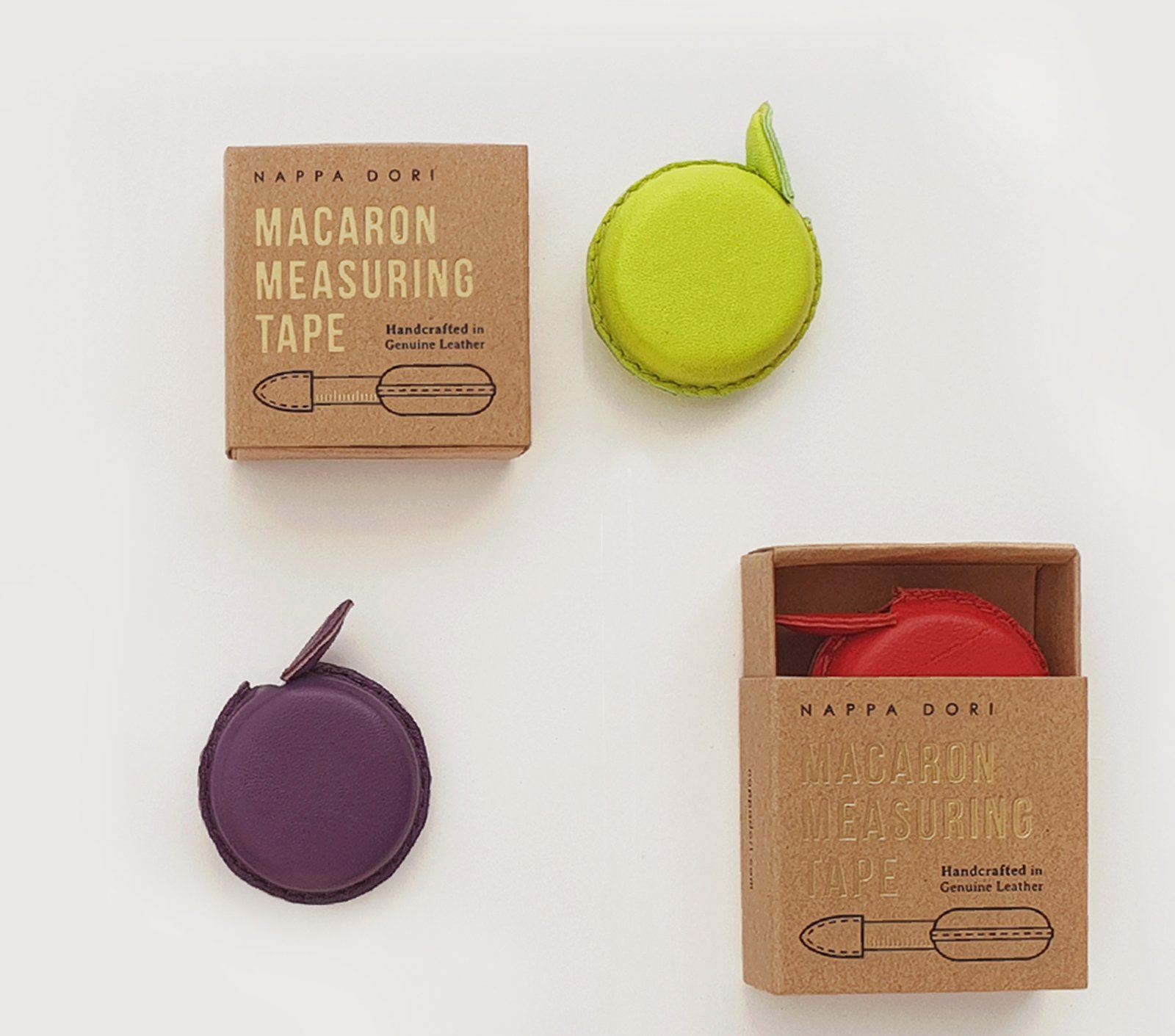 Macaron Measuring Tape - Soft & Flexible Sewing Tape Measure for DIY, Crafting, and Tailoring - Perfect for Baking, Quilting, and Fashion Design (Pink/White)