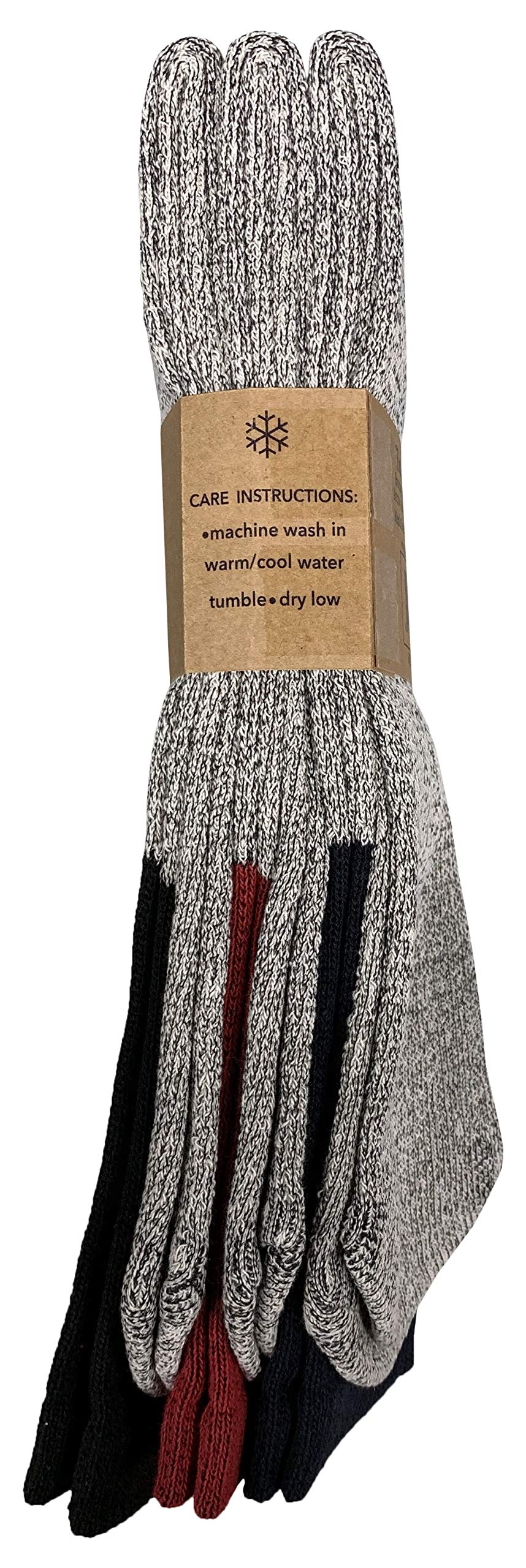 Yacht & Smith Thermal Socks for Men, Women & Kids - Thick Warm Winter Boot Socks Bulk Pack - Extreme Cold Weather Socks by SOCKS'NBULK - Perfect for Skiing, Hiking & Outdoor Winter Activities