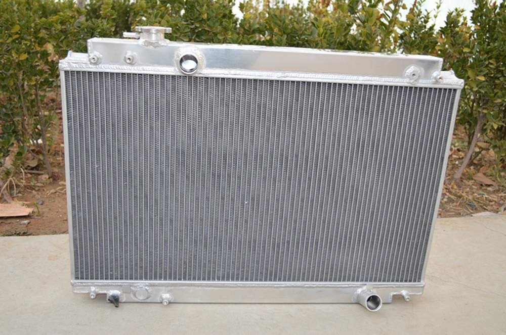 Aluminum Radiator & Cooling Fan Kit for 1991-2000 Lexus SC300 Z30 / Toyota Soarer JZZ31 3.0L - High Performance Cooling System Upgrade for Street Racing & Daily Driving