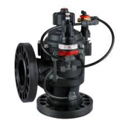 Bermad IR 120 54 3W X Plastic Hydraulic Pressure Reducing Valve - Normally Closed with Hydraulic Relay for Water Supply & Irrigation Systems