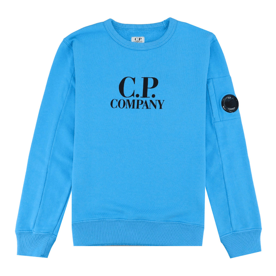 Kids CP Company Blue Lens Sweatshirt - Trendy Pullover Hoodie for Boys & Girls | Perfect for School, Playdates & Outdoor Activities