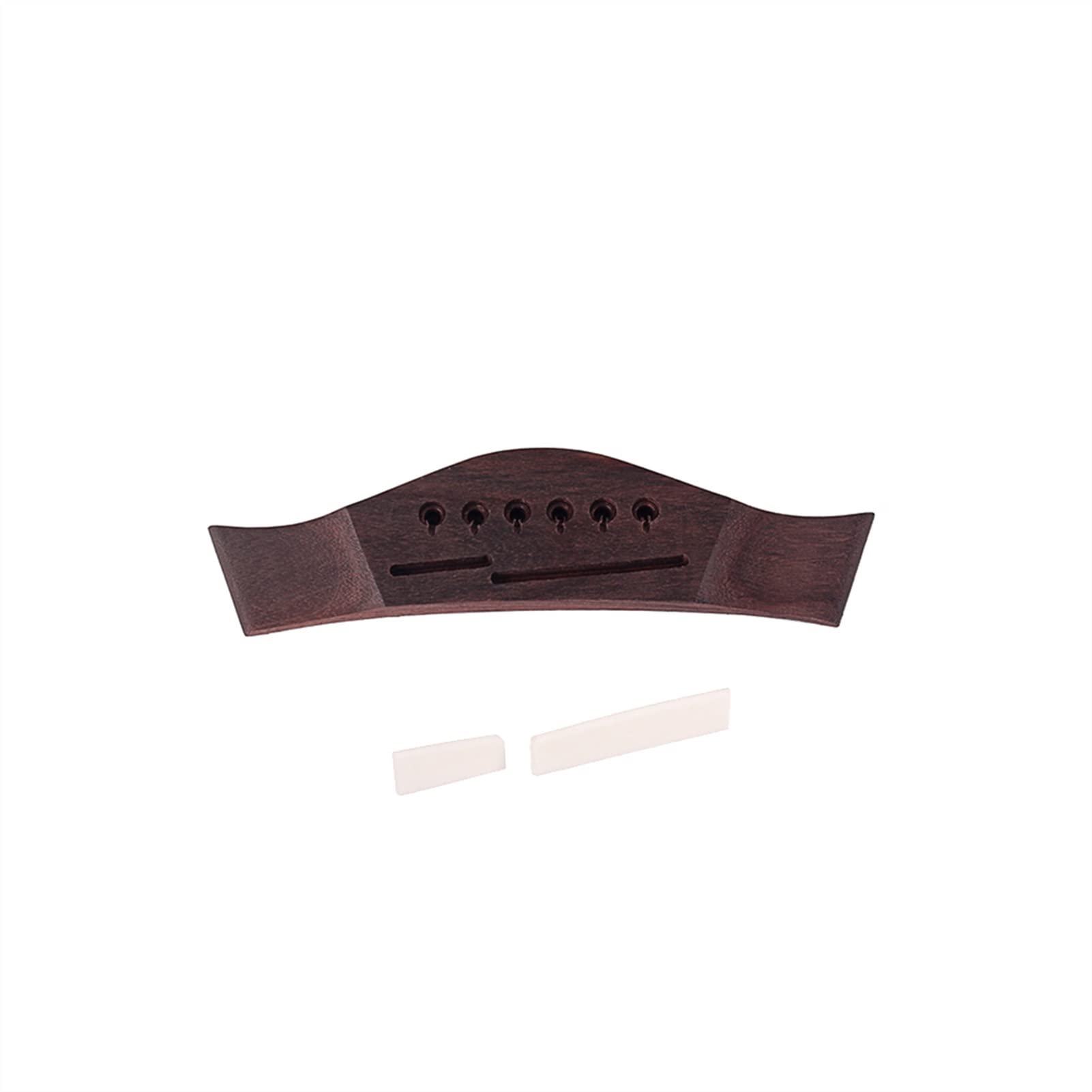 Premium Sandalwood Guitar Bridge - Handcrafted Replacement for Acoustic & Electric Guitars | DIY Installation | Enhanced Sound Quality & Durability | Perfect for Guitar Repair, Upgrades & Custom Builds