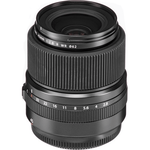 Fujifilm GF 45mm f/2.8 R WR GFX Medium Format Lens - Professional Portrait & Landscape Photography for GFX Cameras