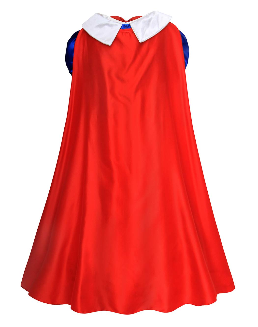 **COTRIO Princess Costume Dress for Girls - Elegant Birthday Party & Halloween Outfit with Red Headband | Kids Fairy Tale Dress for Cosplay, Dress-Up, and Special Occasions**