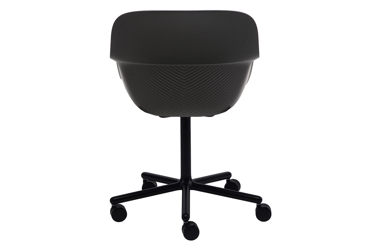 Tommy Tub Plastic Chair with Swivel Base - Durable Outdoor & Indoor Seating for Patio, Poolside, and Garden Relaxation