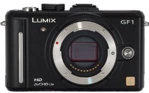 Panasonic Lumix DMC-GF1 12.1MP Mirrorless Digital Camera with Interchangeable Lenses - Black Body (Perfect for Travel Photography, Vlogging & Street Photography)