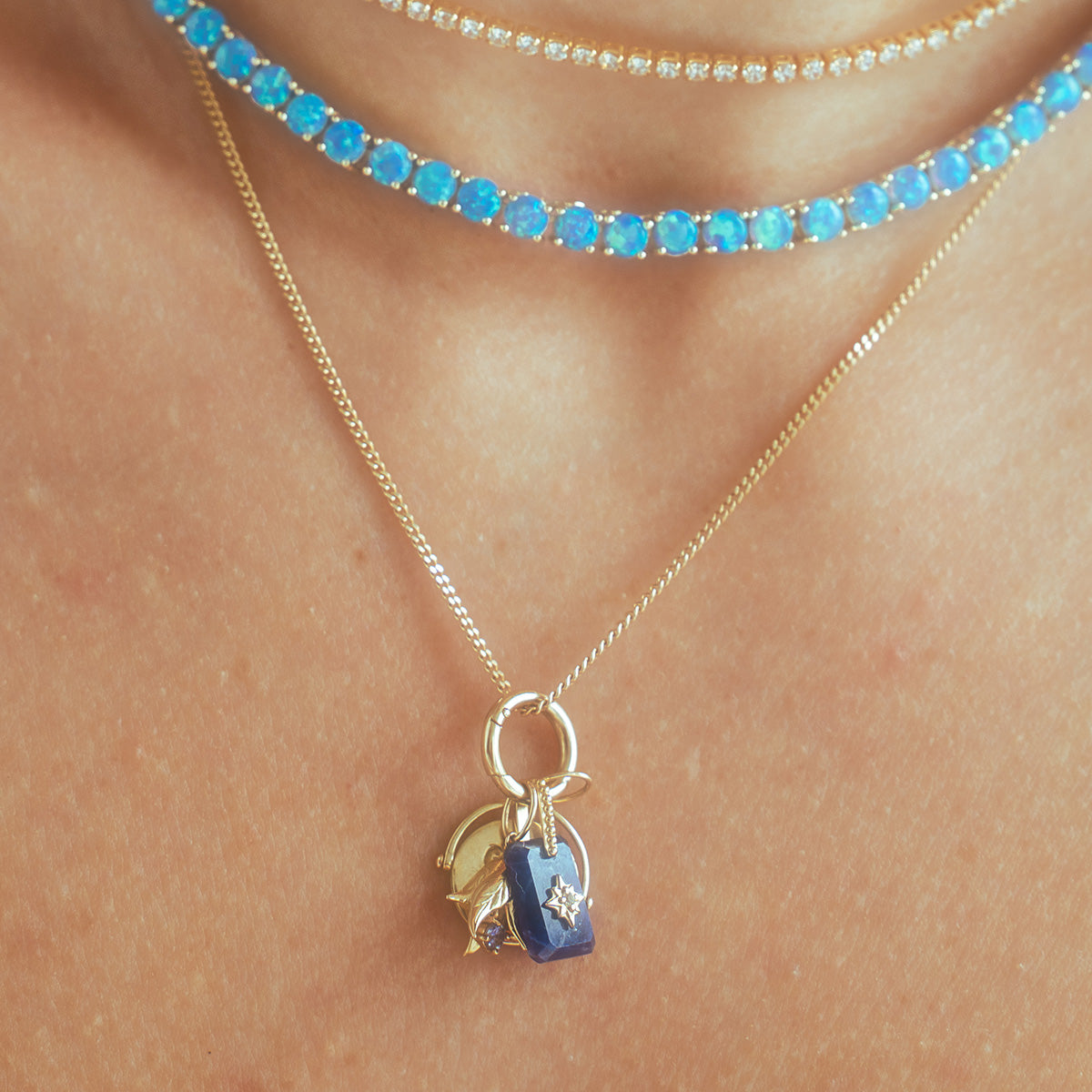 Solid Gold Birth Flower Bud Charm Necklace - Personalized Zodiac Jewelry Gift for Women - Perfect for Birthdays, Anniversaries & Special Occasions