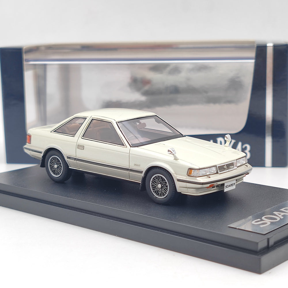 1/43 Scale Toyota Soarer 2800GT Limited White PM4395LW Diecast Model Car - Collectible Vintage Japanese Sports Car for Display & Gift Giving
