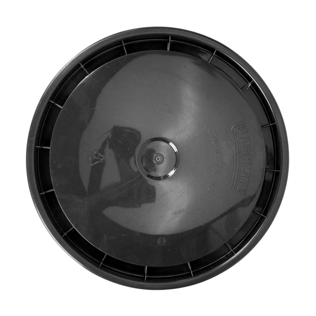 World Enterprises Round Bucket Lid - Durable Plastic Cover for 5 Gallon Buckets | Perfect for Food Storage, Home Organization & DIY Projects