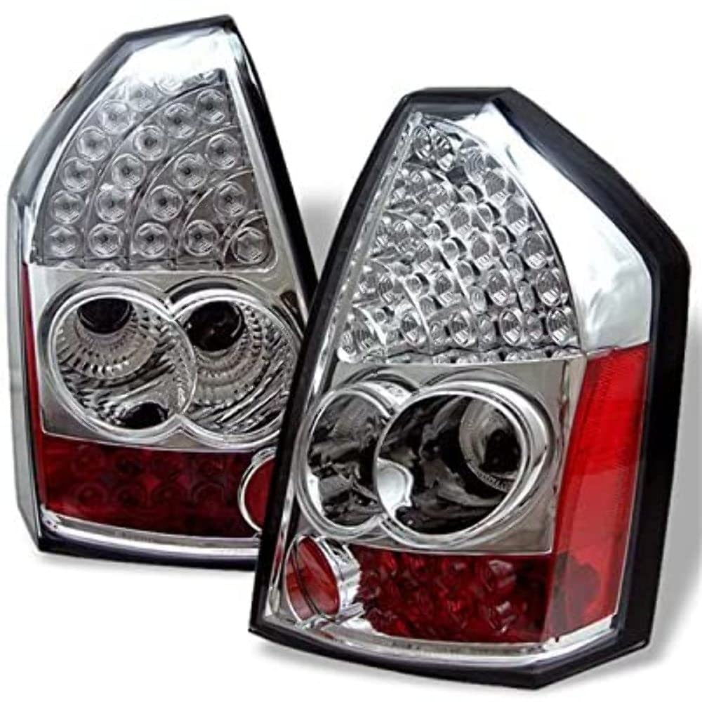 Spyder Auto 5001627 LED Tail Lights - Black/Clear Smoke Lens - High Performance Brake Lights for Trucks & SUVs - Perfect for Night Driving & Off-Road Adventures