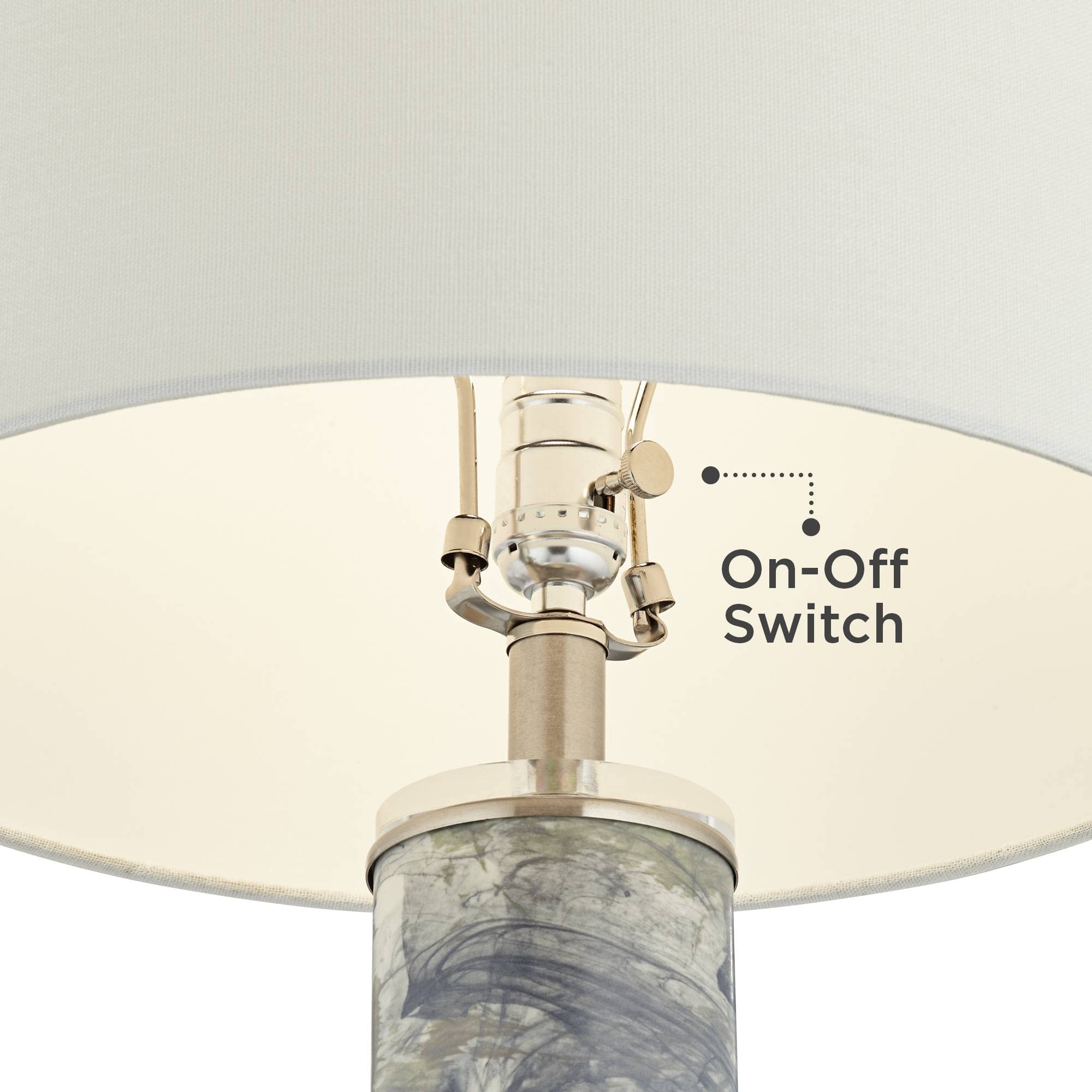 Possini Euro Modern Vase Table Lamp - 33.5