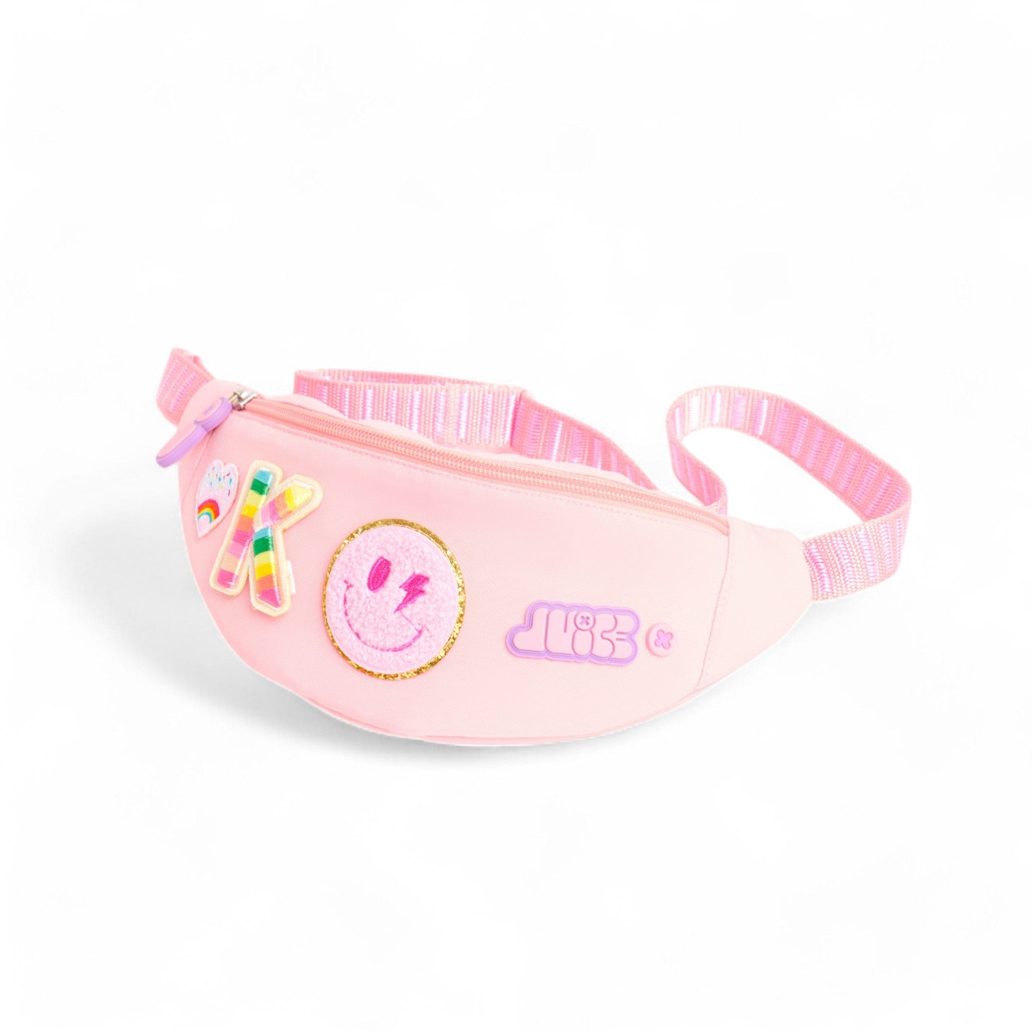 Moji Fanny Pack Waist Bag for Women & Men - Adjustable Belt, Lightweight & Waterproof (Pink) - Perfect for Running, Hiking, Travel & Outdoor Activities
