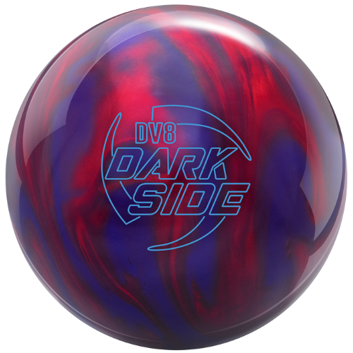 DV8 Dark Side Bowling Ball - High Performance Reactive Resin for Hook & Strike - Perfect for League Play & Tournaments