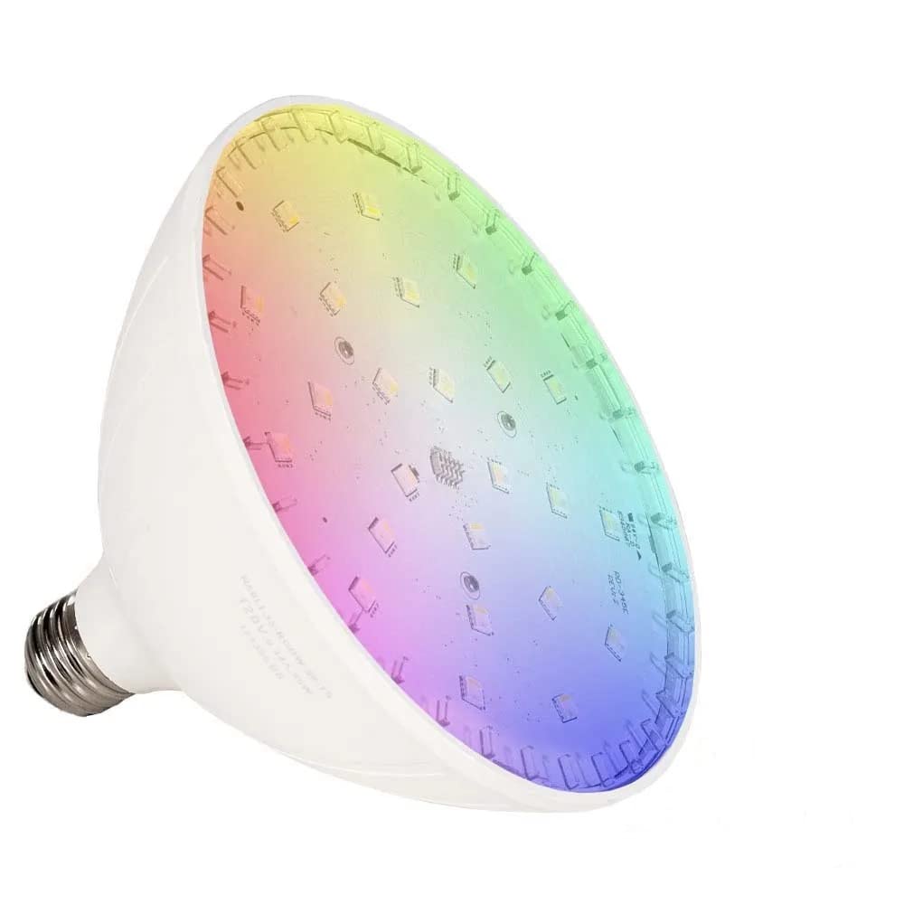 VOLT 120V 35W RGBW LED Pool Light Bulb - 750 Lumens Color Changing Underwater Light for Swimming Pools, Spas & Fountains | Energy Efficient Waterproof Lighting for Backyard, Landscape & Decorative Use