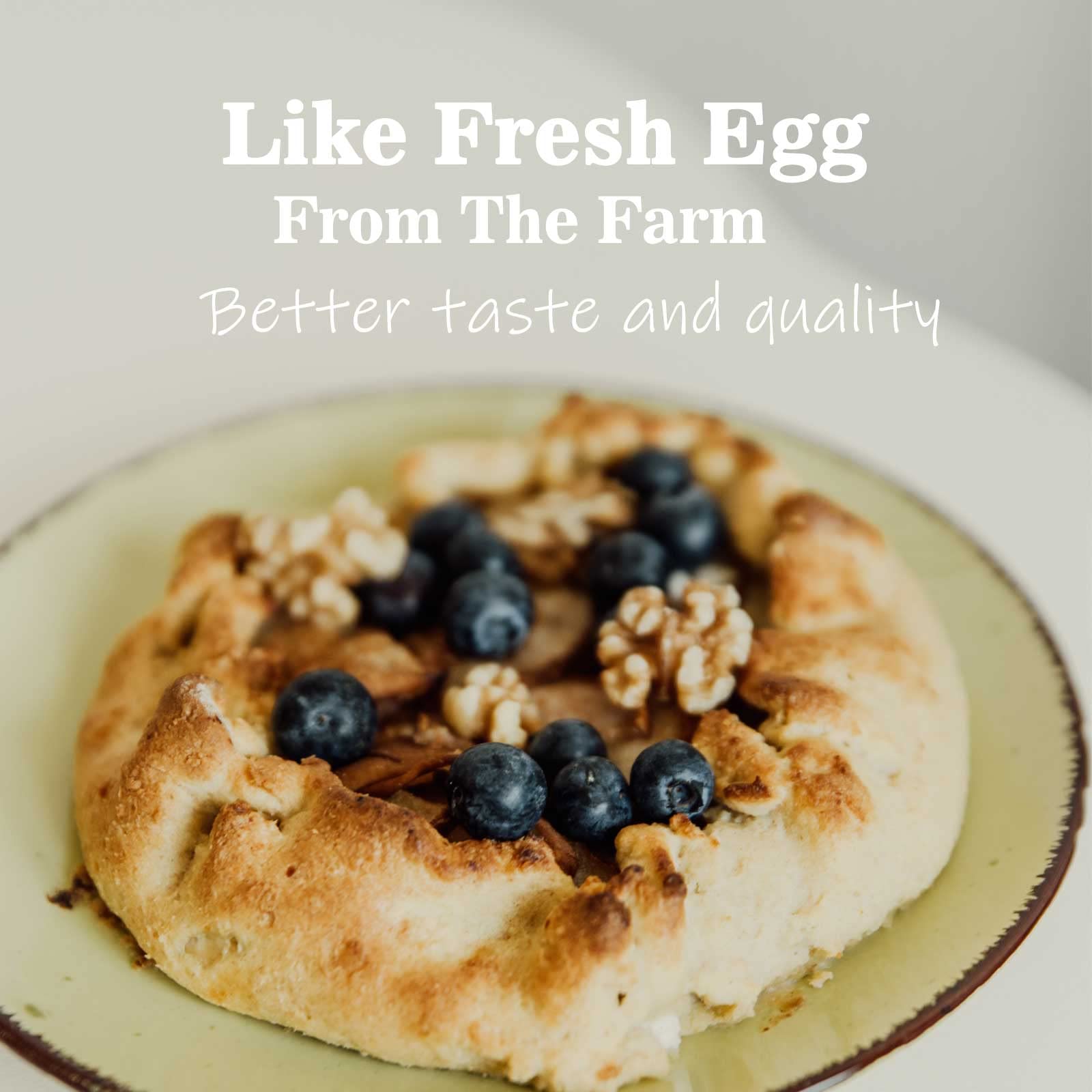 8 Oz Pasteurized Egg White Powder | Gluten-Free, Non-GMO, Made in USA | Perfect for Baking, Protein Shakes & Cooking