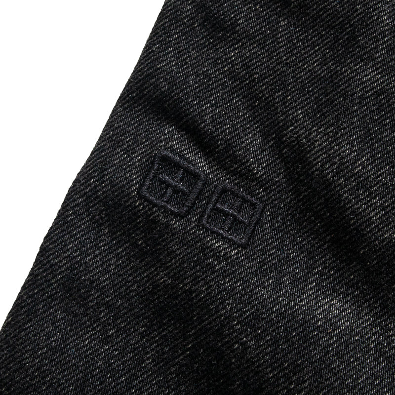 Ksubi Anti K Tarr Denim Pants for Men - Black Slim Fit Stretch Jeans | Streetwear Fashion for Casual & Night Out
